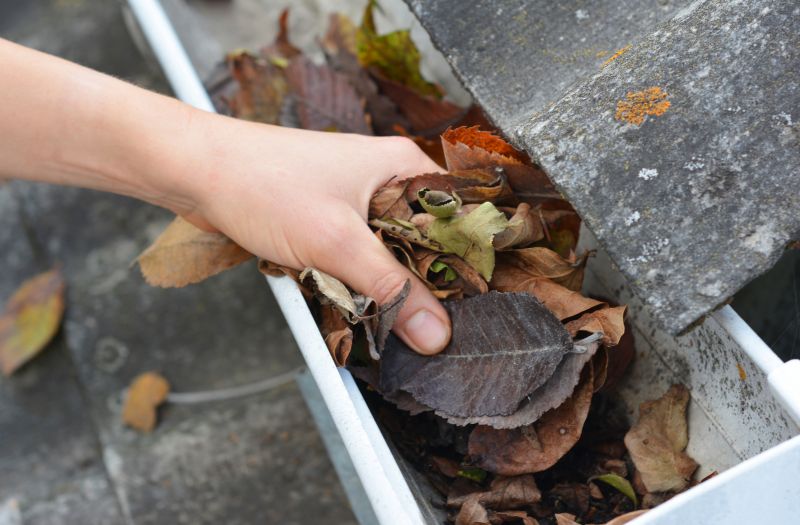 Gutter Clearing Process